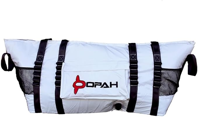 Opah Gear Fathom 5 Insulated Fish Kill Cooler Bag for Yellowtail, 58' L x 18' W x 24' H, Heavy Duty, Marine-Grade Vinyl, UV Resistant, Camping & Fishing