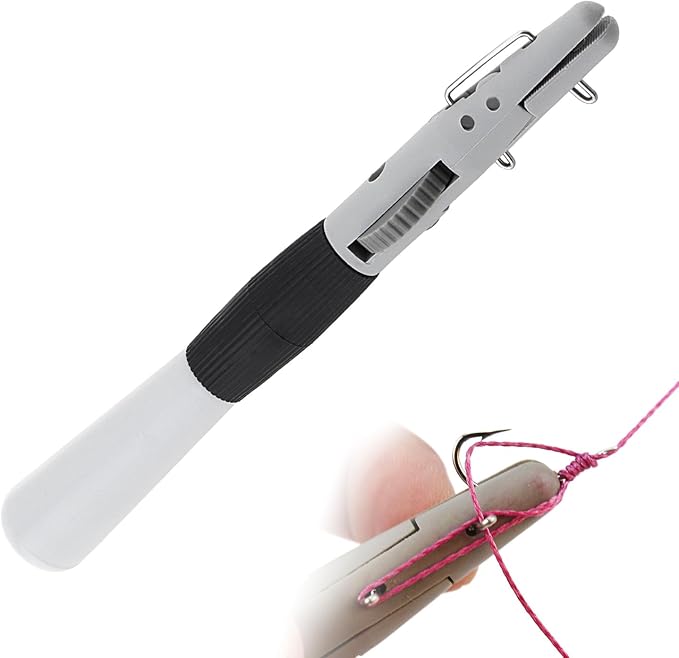 Fishing Line Tie Tool, Fishing Hook Tier Line Tying Tool, Hook Threader, Fast Tying Knot