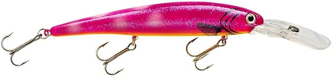 Bandit Lures 4 3/4-Inch Slender Minnow Jerkbait Trolls Up to 27 Feet Deep, Universal Color Patterns, 1 Piece