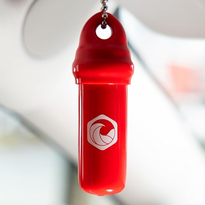 Seahive Floating Keychain (1 pack) with Waterproof Safety Container Boat Key Float - Pontoon, Fishing Accessories key holder