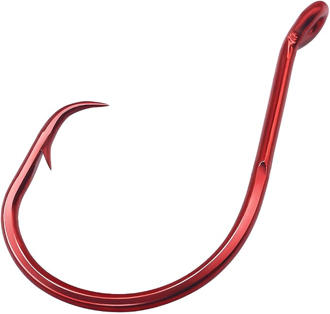 XFISHMAN Circle-Hooks-Fishing-Equipment-Octopus-Hooks-Saltwater-50 Pack #1 –12/0