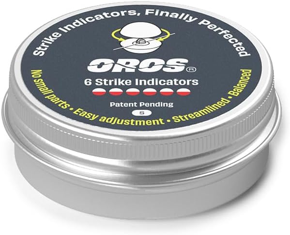 Oros Strike Indicators for Fly Fishing, Reusable Foam Nymph Indicators, High Visibility Trout Fishing Float, Assorted Sizes
