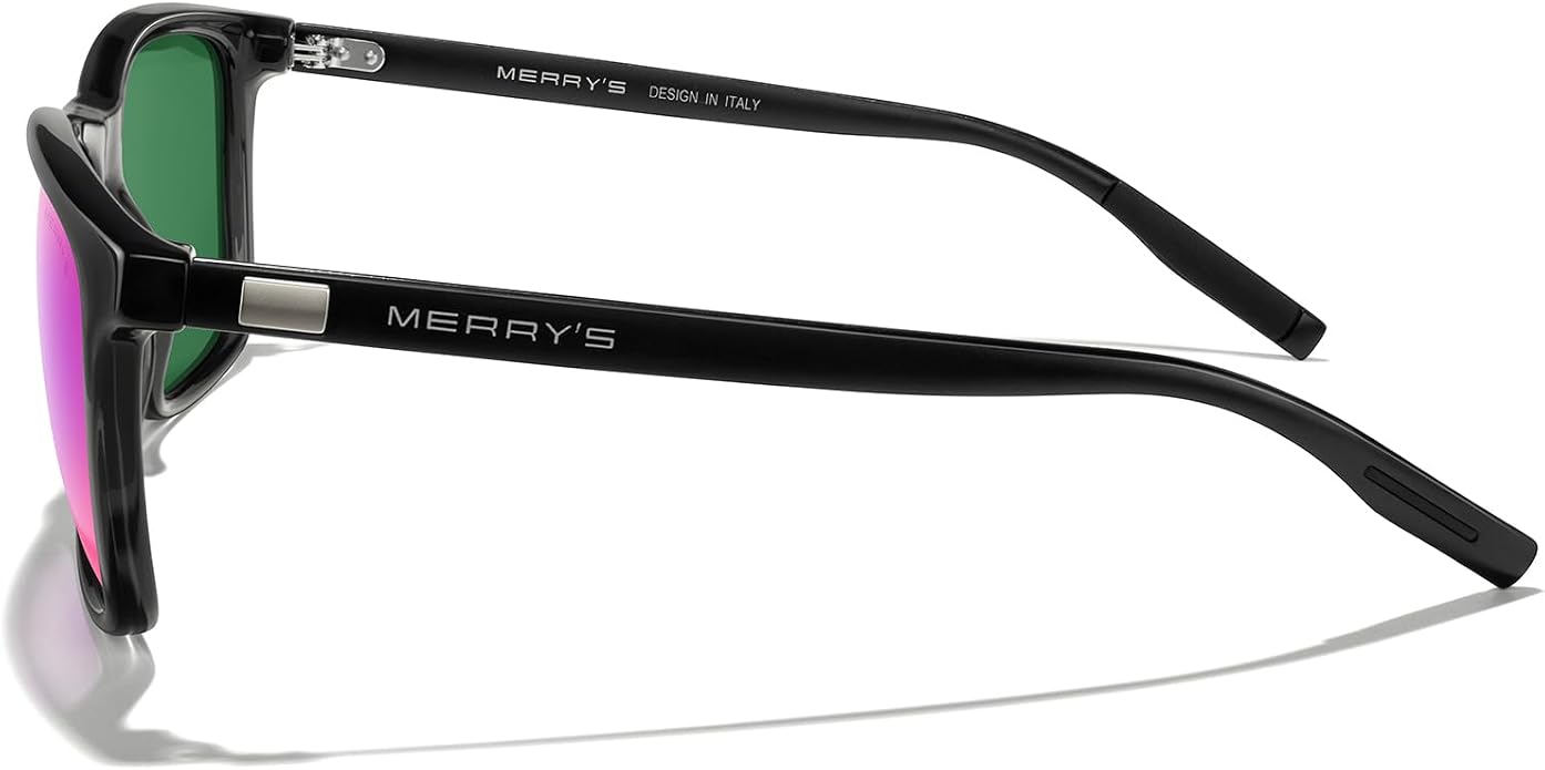 MERRY'S Unisex Polarized Aluminum Sunglasses Vintage Sun Glasses For Men/Women S8286