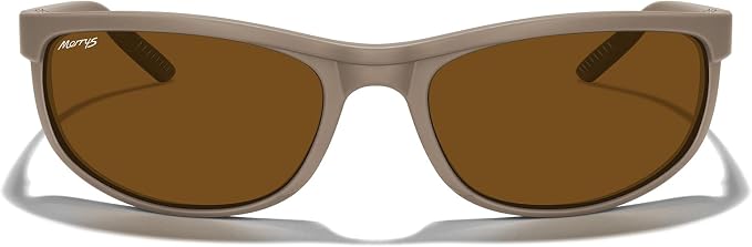 MERRY'S Wrap Around Sport Polarized Sunglasses for Men Women Driving Fishing Cycling Running UV400 Protection S3027