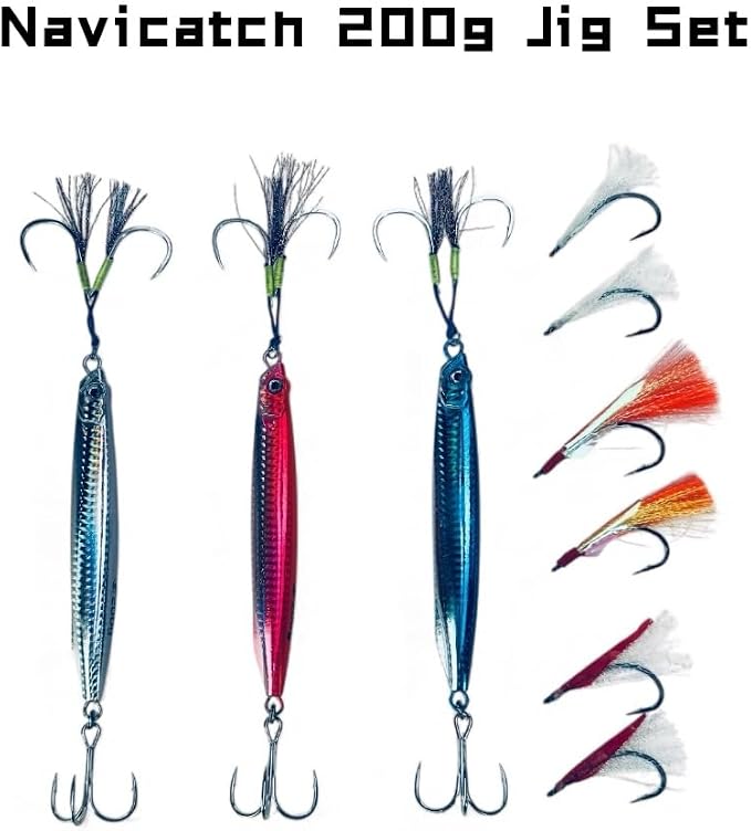 Saltwater Fishing Lures Fishing Jigs Fishing Spoons for Striped bass, Pompano, Spanish Mackerel ，Bluefish