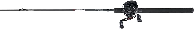 Abu Garcia Max SX Low Profile Baitcast Reel and Fishing Rod Combo