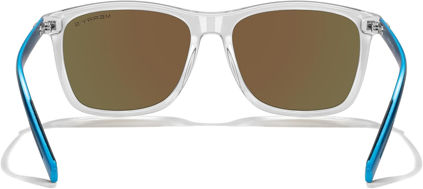MERRY'S Unisex Polarized Aluminum Sunglasses Vintage Sun Glasses For Men/Women S8286