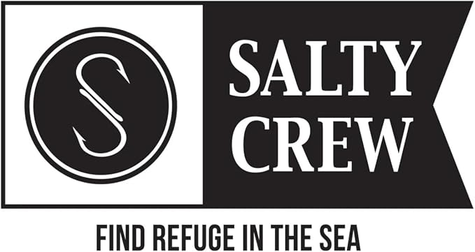 Salty Crew Shark Logo Retro Trucker Hat - Unisex Adjustable Baseball Hat for Adults - Premium Cotton