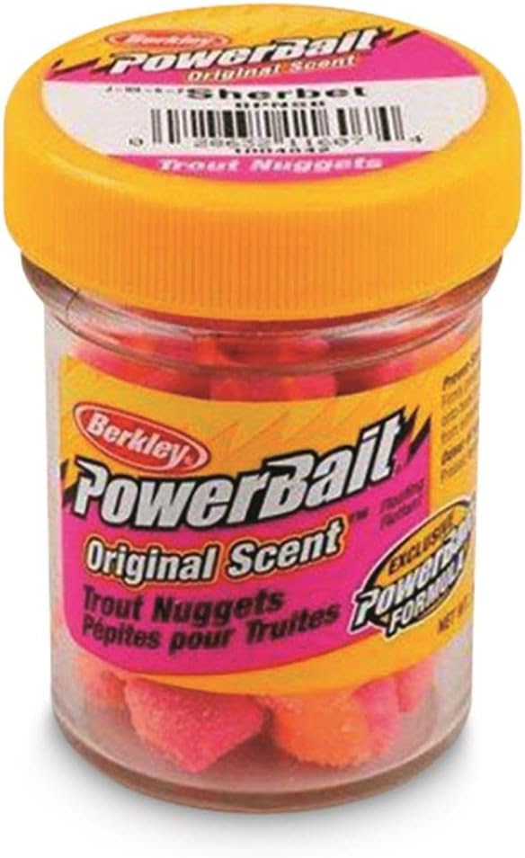 Berkley PowerBait Power Nuggets Fishing Dough Bait, Assorted Colors, Scent Dispersion Technology, Irresistible Scent and Flavor, Moldable and Easy to Use