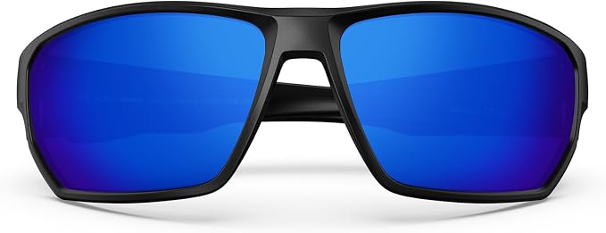 KastKing Merced Floating Polarized Sports Sunglasses, With PuriVex Protective Lens Coating, Lightweight TPX Frame, Men Women