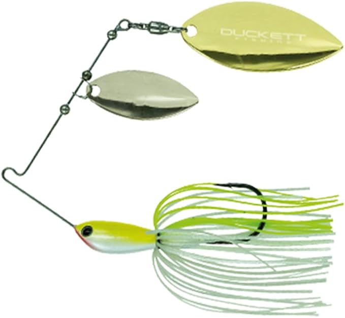 Duckett Fishing BD Spinnerbait Double Colorado Life-Like Action Fishing Lure