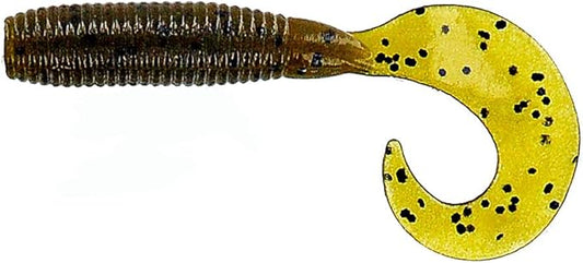 Yamamoto 5 Single Tail Grub Soft Plastic Fishing Angling Swimbait Lures with Tail-Curling Action - 20 Pack