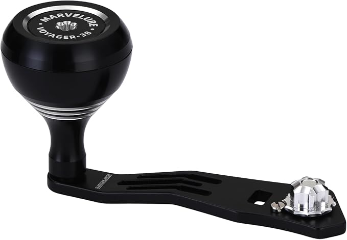 Power Handle 2.95'' (75 mm) Compatible for Shimano Curado Tranx, Daiwa Lexa, Penn Fathom Squall Low Profile, Okuma Komodo, Quantum Accurist Baitcasting Reels