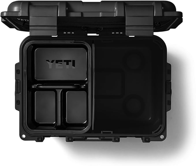 YETI LoadOut GoBox Collection, Divided Waterproof Cargo Case, Dry Box, Camera Case, Fishing Tackle Box