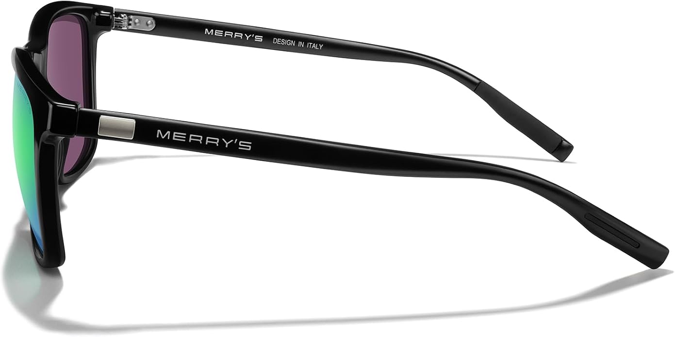 MERRY'S Unisex Polarized Aluminum Sunglasses Vintage Sun Glasses For Men/Women S8286