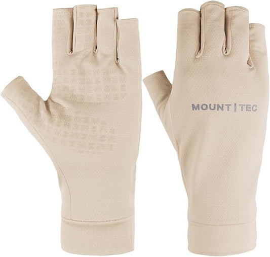 Unisex UV Protective Fingerless Gloves UPF 50+ Summer Sun Glove for Outdoor Fishing Cycling Hiking Driving Kayaking