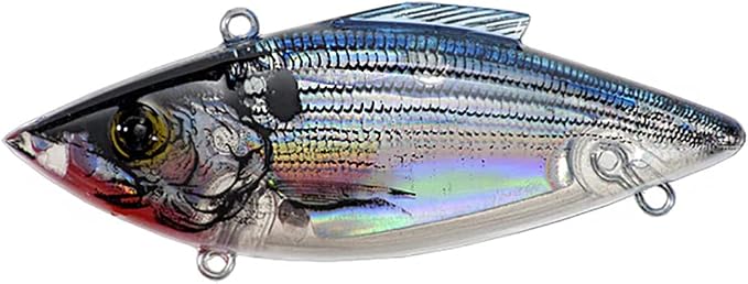 Bill Lewis Lures Lifelike Rat-L-Trap Magnum Trap 3/4 OZ Lipless Crankbait Fishing Wobble Freshwater Lure for Black Bass