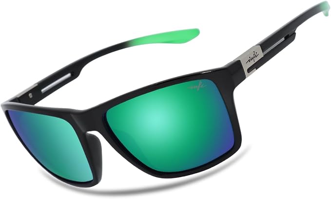 INFI Fishing Polarized Sunglasses for Men Driving Running Golf Sports Glasses Square UV Protection Designer Style Unisex