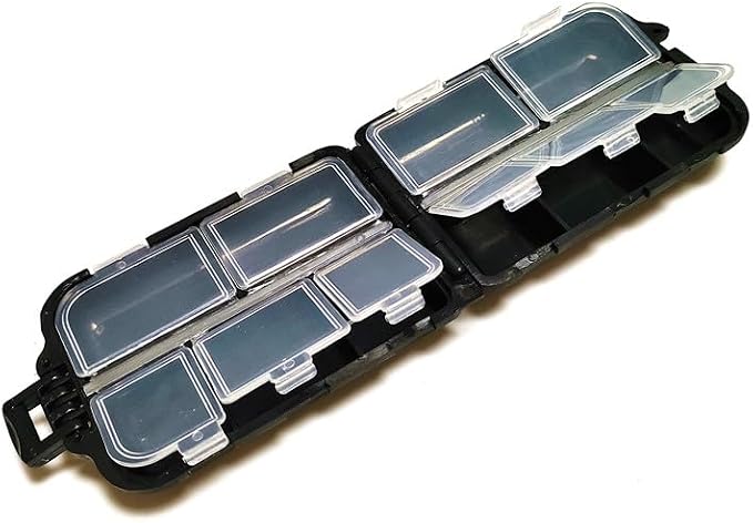 KALAVARMA Waterproof Fishing Lure Box Spoon Hooks Baits Storage Tackle Box Containers for Casting Fishing Fly Fishing