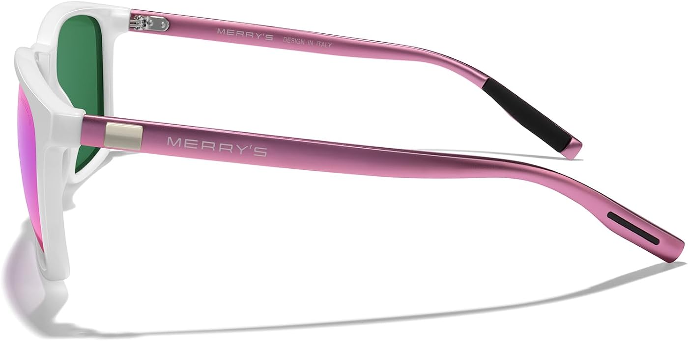 MERRY'S Unisex Polarized Aluminum Sunglasses Vintage Sun Glasses For Men/Women S8286