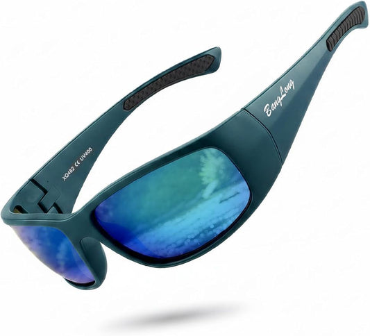 BangLong Polarized Sunglasses for Men Women, UV Protection Fishing SunGlasses for Fishing Running Cycling Golf TR90