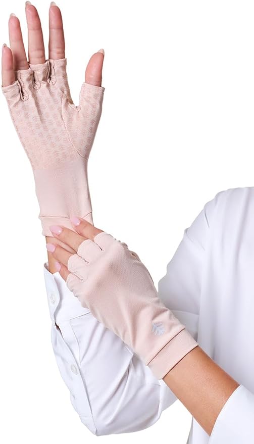 Coolibar Fingerless UV Sun Gloves - UPF 50+ Sun Protection - Ouray
