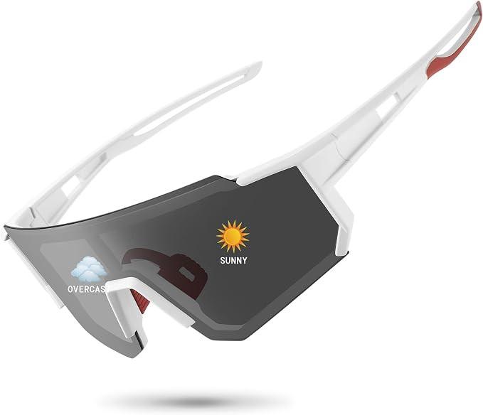 STORYCOAST Polarized Sports Sunglasses for Men Women,Driving Fishing Cycling Mountain Bike Sunglasses UV400 Protection