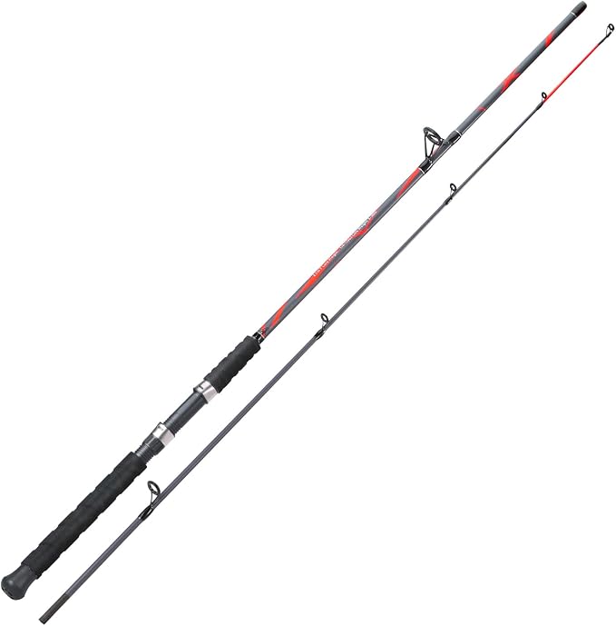 Sougayilang Spinning Rods, Strong Carbon&Glass Composite Fishing Pole with Stainless Steel Line Guides for Catfish- 7'0"