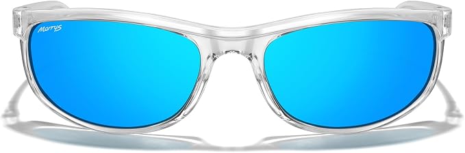 MERRY'S Wrap Around Sport Polarized Sunglasses for Men Women Driving Fishing Cycling Running UV400 Protection S3027