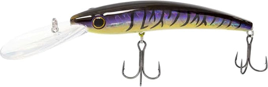 Bill Lewis Fishing Lipless Lifelike Trolling Precise Walleye Crankbait Lite with Two Large Mustad Triple Grips