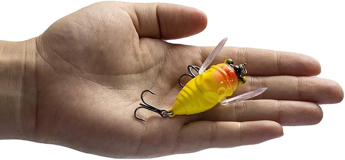 Topwater Bass Lures Fishing Bionic Tackle Wobbler Snakehead Bass Lure 5pcs Freshwater Crank baits 6.0g/5cm Floating isca Artificial Hard Plastic Bait