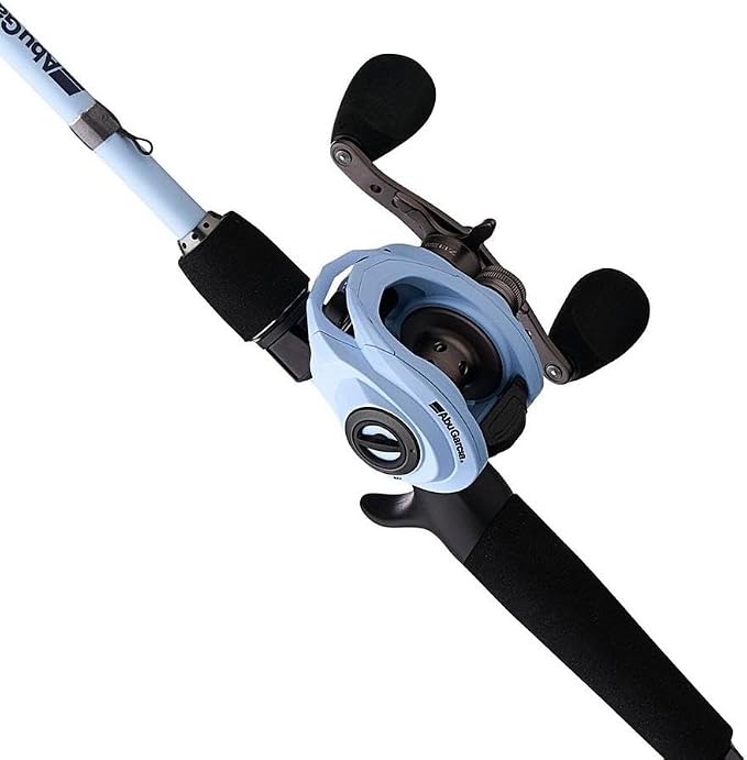 Abu Garcia Zata Low Profile Baitcast Reel and Fishing Rod Combo