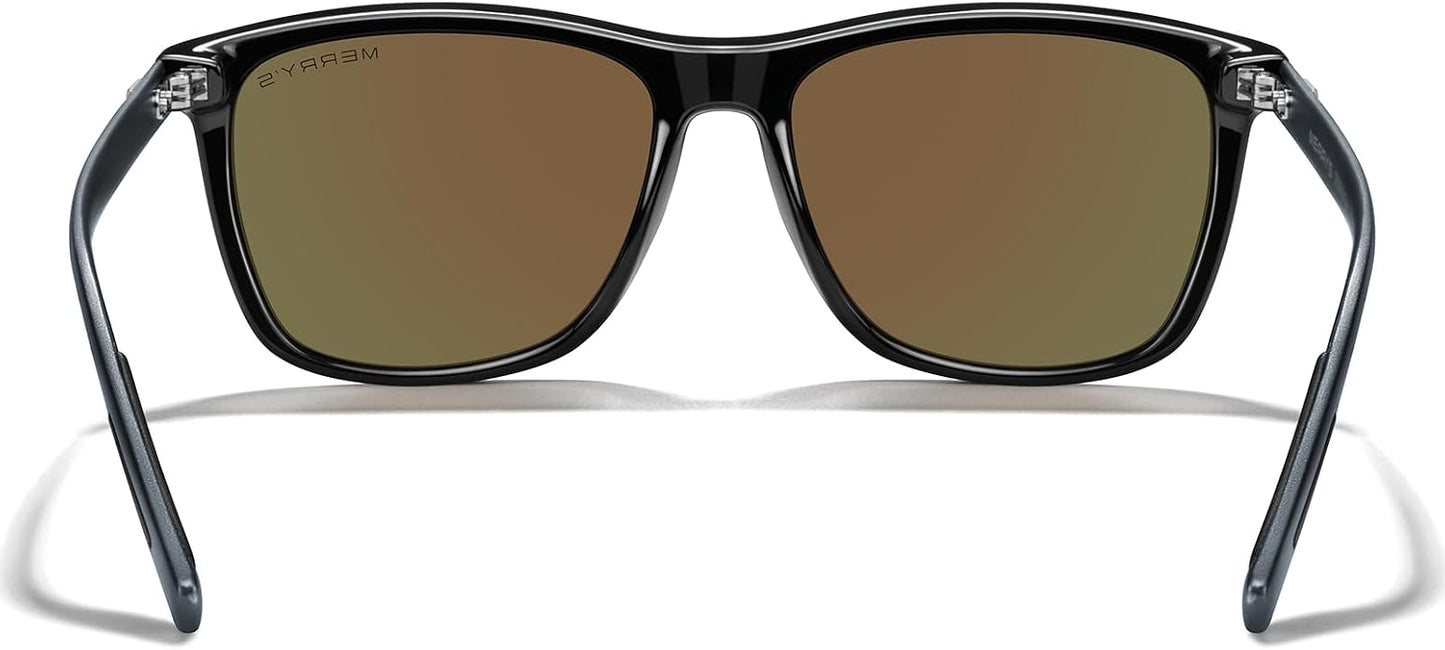 MERRY'S Unisex Polarized Aluminum Sunglasses Vintage Sun Glasses For Men/Women S8286