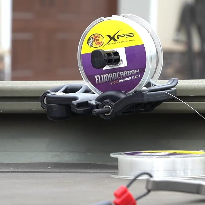 RAILBLAZA Fishing Reel Spooler System Compatible with Gunnel Track Mount for Boat or Kayaks, Compatible with Wide Range of Spools