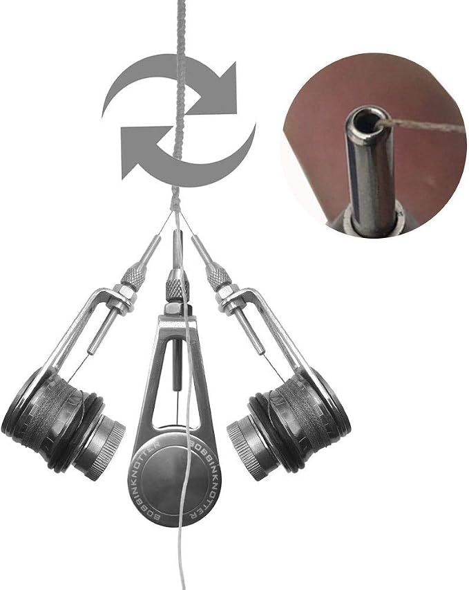 Fishing Bobbin Knotter FG GT RP Line Wire Knotting Tool Fishing Line Winder Assist Knotting Connector Accessories