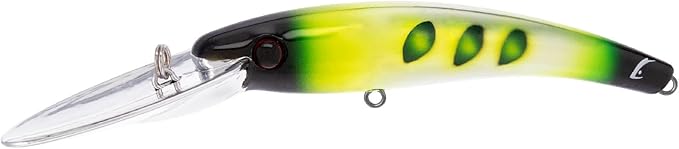Bill Lewis Fishing Lipless Lifelike Trolling Precise Walleye Crankbait Lite with Two Large Mustad Triple Grips
