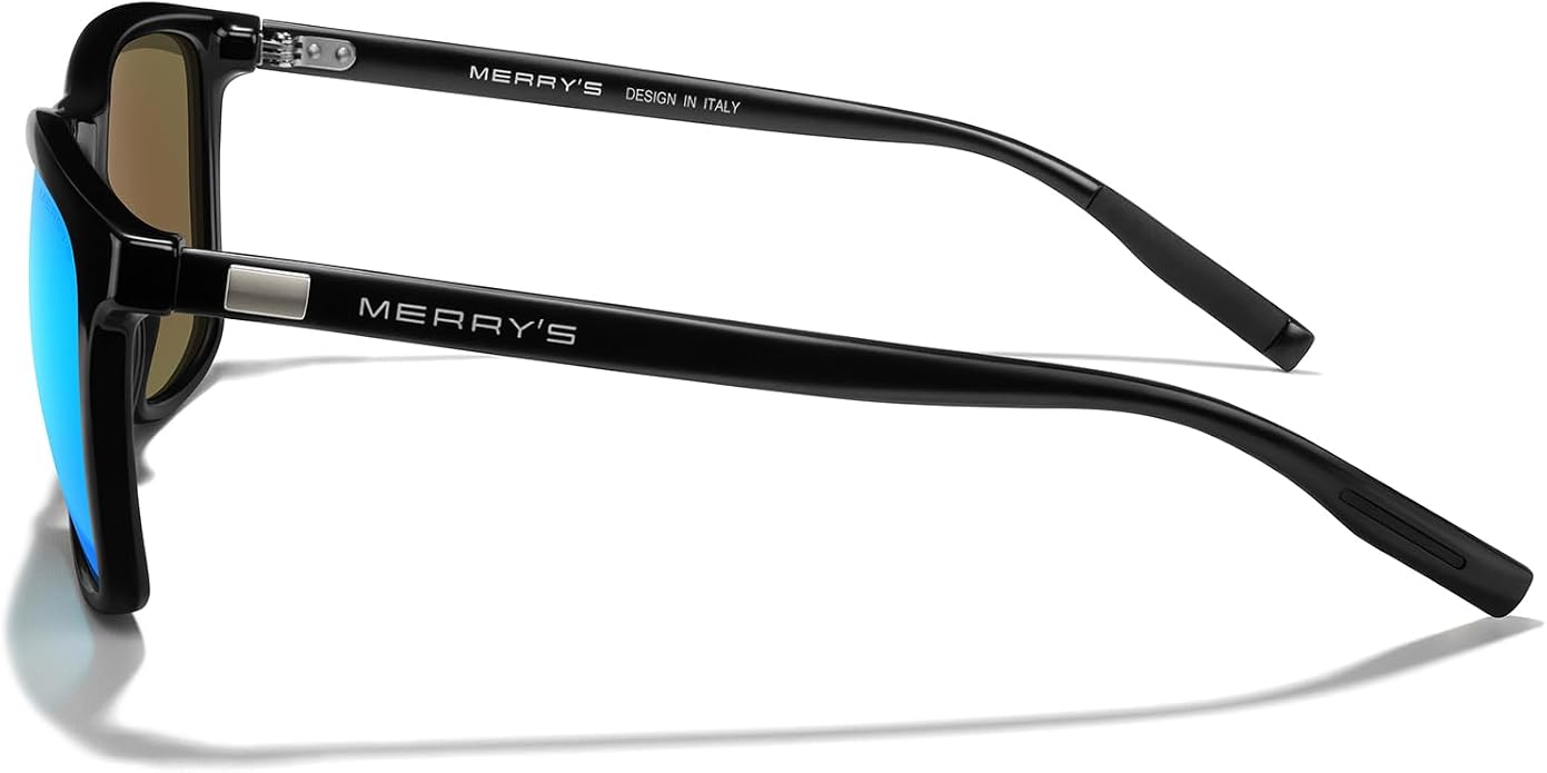 MERRY'S Unisex Polarized Aluminum Sunglasses Vintage Sun Glasses For Men/Women S8286