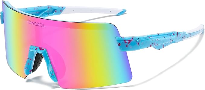 Two Sizes For Adults and Youth Polarized Sunglasses Men Women Outdoor Sport Baseball Glasses UV400 Cycling Eyewear