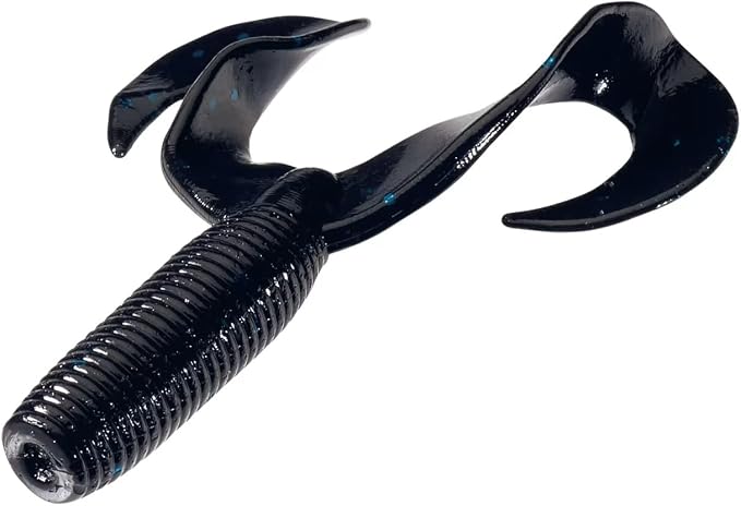 Yamamoto 4"/5" Double Tail Grub Soft Plastic Fishing Angling Swimbait Lures with Crawfish Design - 20 Pack