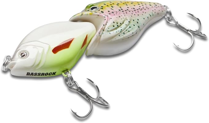BASSROCK Fish Group Single Jointed Swimbait Bass Fishing Lure Hard Bait 3.5” 11/16oz