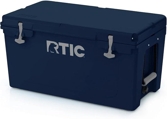 RTIC 65 QT Ultra-Tough Cooler Hard Insulated Portable Ice Chest Box for Beach, Drink, Beverage, Camping, Picnic, Fishing, Boat, Barbecue