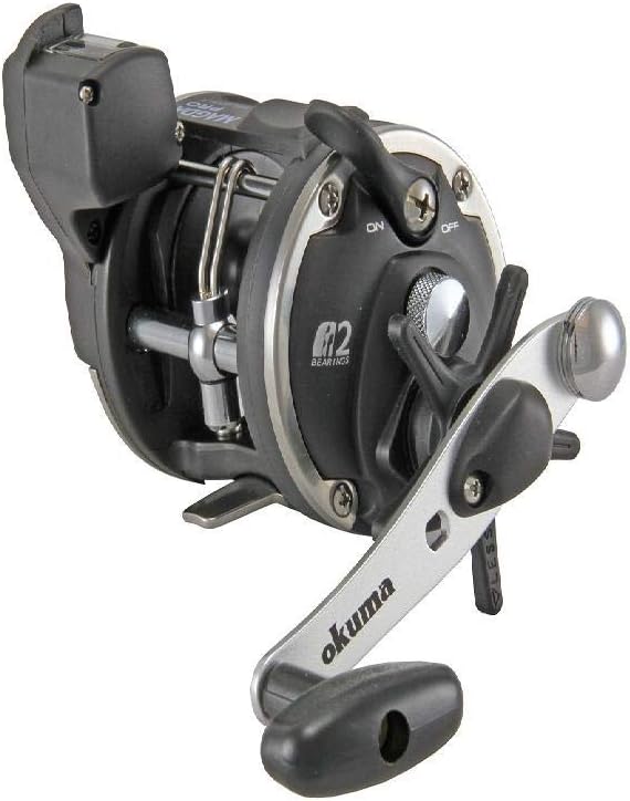 Okuma MA-20DLXT New Magda Linecounter Reel