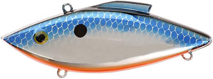 Bill Lewis Lures Lifelike Rat-L-Trap Magnum Trap 3/4 OZ Lipless Crankbait Fishing Wobble Freshwater Lure for Black Bass
