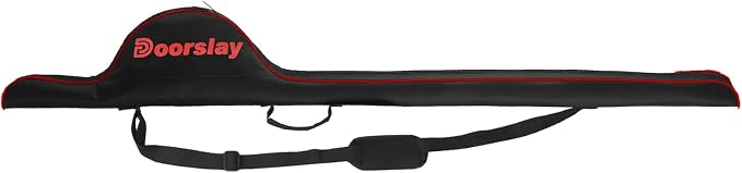 Fishing Rod Bag - 63 Inch Rod & Reel Protective Case, Portable Folding Pole Case, Waterproof Tackle Storage & Organizer