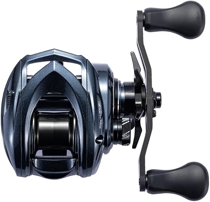 Soloking ASHMOON Baitcasting Reel 12+1BB Alloy Fishing Reel, Ultralight Baitcaster Reel, Super Smooth with 14.9 LB Carbon Fiber Drag,5.4-7.1Gear Ratio, Low Profile for Bass/Sea/Freshwater Fishing