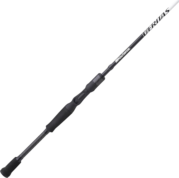 Abu Garcia Veritas Casting BFS Fishing Rod, Balanced and Lightweight Rod, Powerlux 100 Construction, Custom Ergonomic Reel Seat