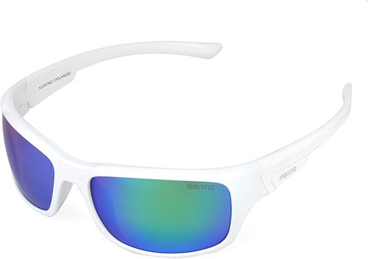 maivnz Floating Polarized Fishing Sunglasses for Men Women, Unsinkable UV400 Sports Glasses for Kayaking, Boating & Surfing