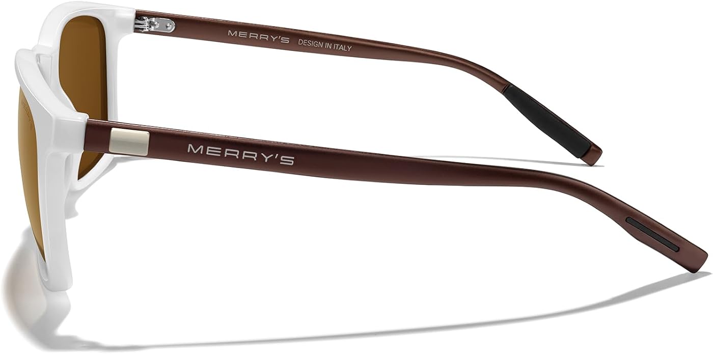 MERRY'S Unisex Polarized Aluminum Sunglasses Vintage Sun Glasses For Men/Women S8286