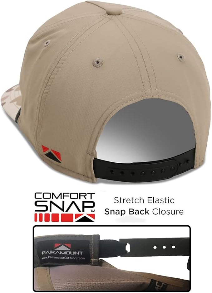 Paramount Outdoors Sporting Hat Collection for Men Hunting and Fishing Caps with ComfortSnap