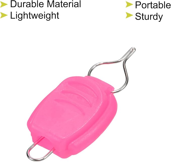 PATIKIL Fishing Line Holders, Baitcasting Reel Fishing Line Holder Clip Buckle Stopper Line Keeper Accessories